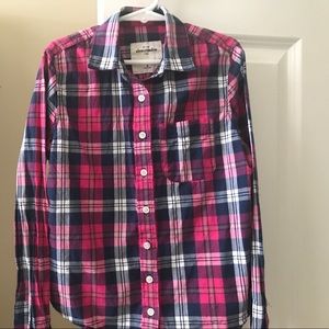 Abercrombie button-down girls’ shirt
